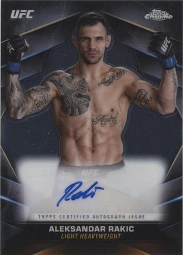 2024 Topps Chrome UFC - Aleksandar Rakic #CVA-ARA