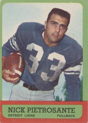 1963 Topps Nick Pietrosante #27