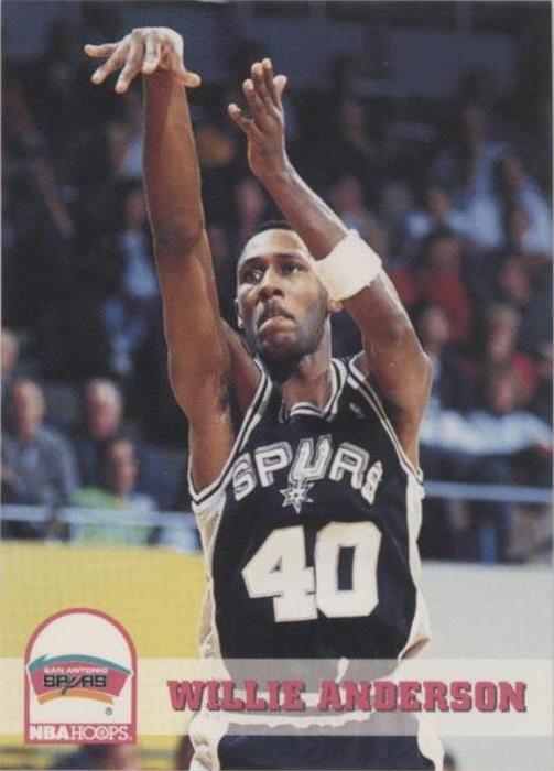 1993-94 NBA Hoops - Willie Anderson #195