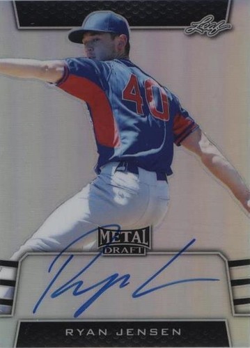2019 Leaf Metal Draft - Ryan Jensen #BA-RJ1