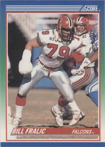 1990 Score Bill Fralic #7