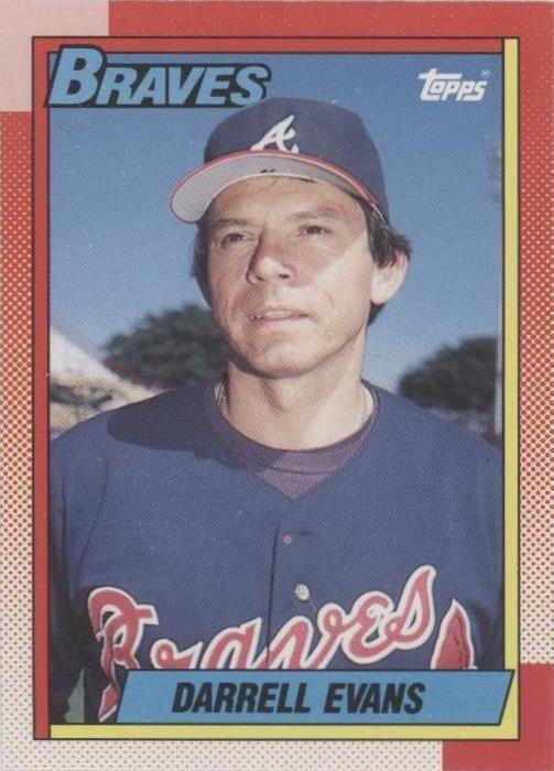 1990 O-Pee-Chee - Darrell Evans #55