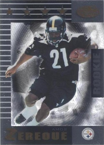 1999 Leaf Certified Amos Zereoue #214