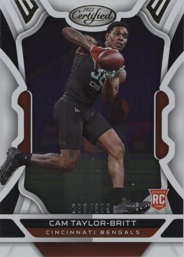 2022 Panini Certified Cam Taylor-Britt #188