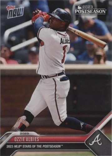 2023 Topps Now MLB Stars of the Postseason - Ozzie Albies #PS-2