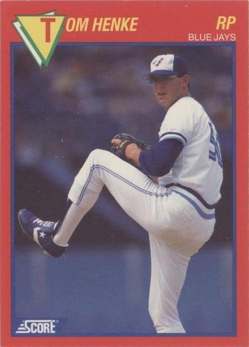 1989 Score 100 Hottest Players - Tom Henke #63