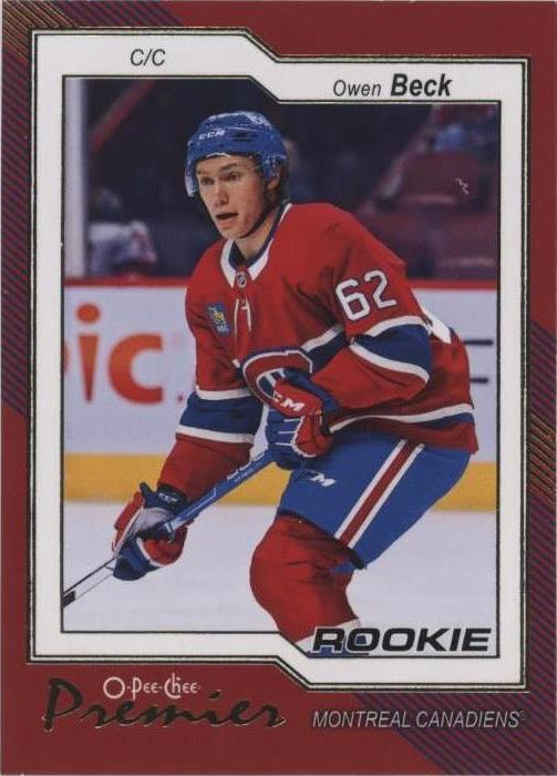 2023-24 O-Pee-Chee - Owen Beck #P-81