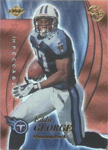 2000 Collector's Edge Graded Eddie George #I18