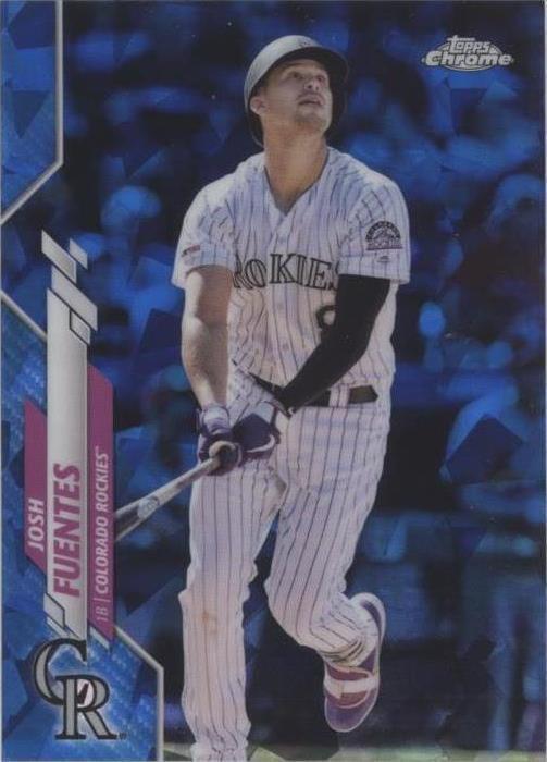 2020 Topps Chrome Update Series Sapphire Edition - Josh Fuentes #U-17