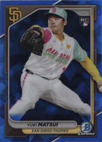 2024 Bowman Chrome Sapphire Edition - Yuki Matsui #51