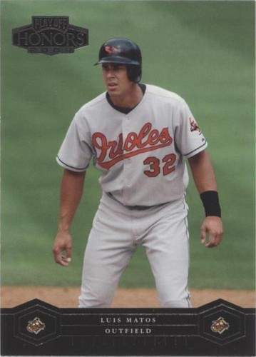 2004 Playoff Honors - Luis Matos #30