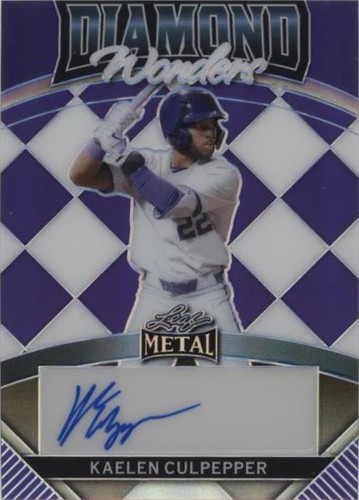 2024 Leaf Metal - Kaelen Culpepper #DW-KC2