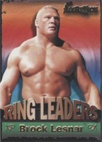 2003 Fleer WWE Aggression - Brock Lesnar #3 RL
