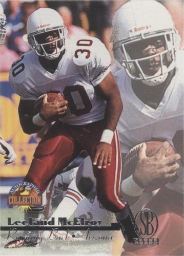 1996 Score Board Autographed Collection Leeland McElroy #32