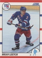 1990-91 Score - Brian Leetch #225
