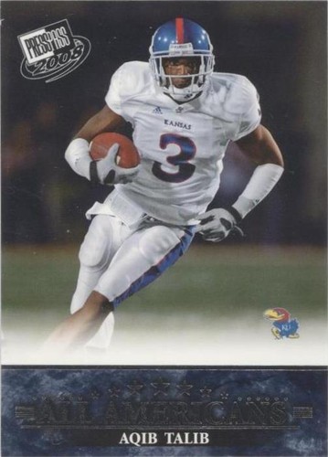 2008 Press Pass Aqib Talib #86