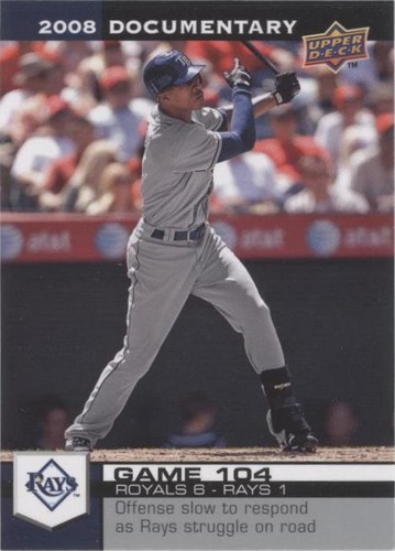 2008 Upper Deck Documentary - B.J. Upton #3169