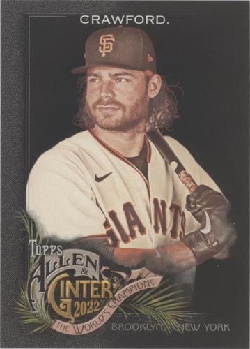 2022 Topps Allen & Ginter X - Brandon Crawford #52