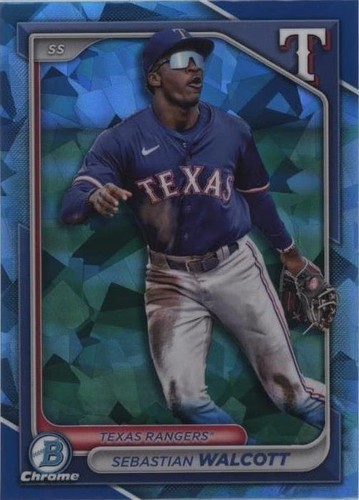2024 Bowman Chrome Draft Sapphire Edition - Sebastian Walcott #BDC-112