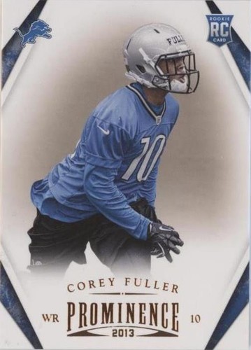 2013 Panini Prominence Corey Fuller #119