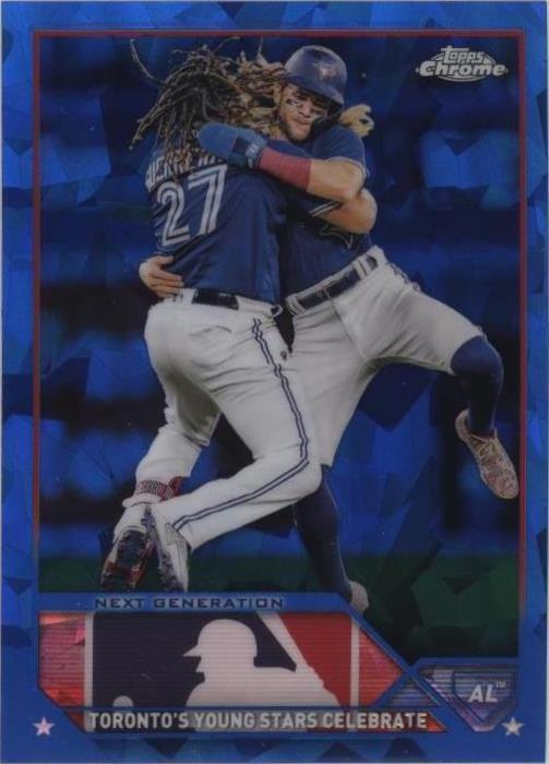 2023 Topps Chrome Sapphire Edition - Bo Bichette Vladimir Guerrero Jr. #216