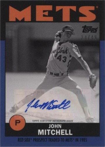 2021 Topps ESPN 30 for 30 Once Upon a Time in Queens - John Mitchell #21-A