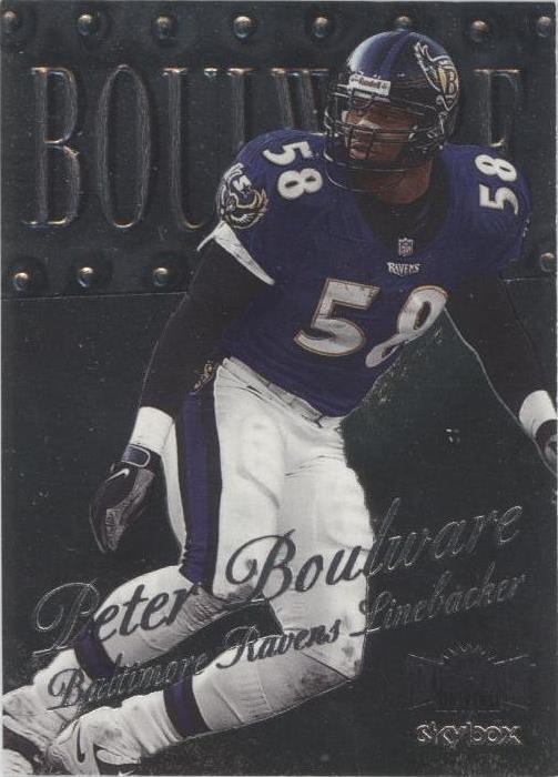 1999 Skybox Metal Universe Peter Boulware #74
