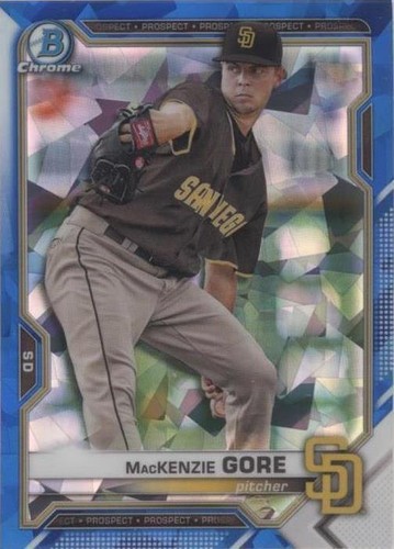 2021 Bowman Sapphire Edition - MacKenzie Gore #BCP-105