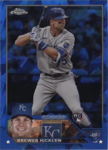 2023 Topps Chrome Update Series Sapphire Edition - Brewer Hicklen #USCS37