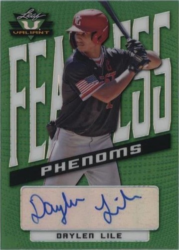 2021 Leaf Valiant - Daylen Lile #FP-DL1