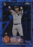 2023 Topps Chrome Sapphire Edition - Oswaldo Cabrera #487