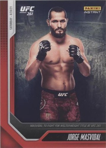 2021 Panini Instant UFC - Jorge Masvidal #6