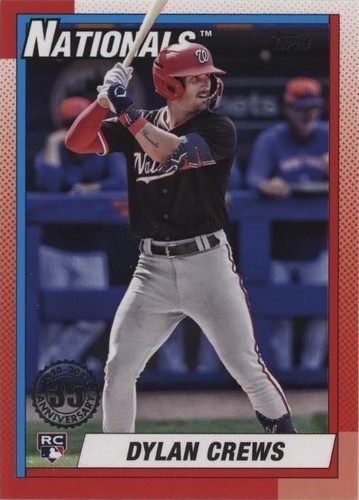 2025 Topps Series 1 - Dylan Crews #T90-89