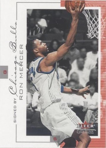 2000-01 Fleer Genuine - Ron Mercer #17
