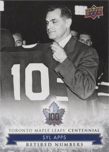 2017 Upper Deck Toronto Maple Leafs Centennial - Syl Apps #129