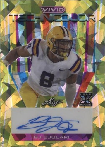 2023 Leaf Vivid BJ Ojulari #T-BJO