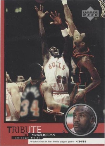 1998/99 UPPER DECK TRIBUTE TO JORDAN NBA BASKETBALL LUNCH