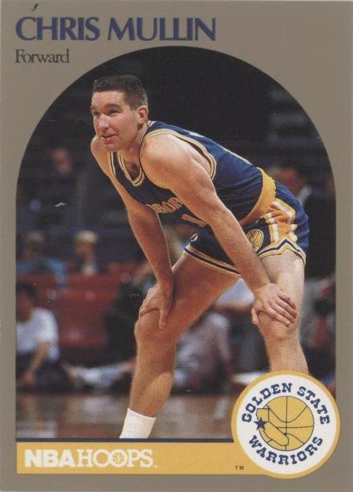 1990-91 NBA обручи 100 суперзвезд - Крис Маллин #32