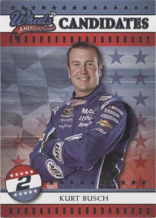 2008 Wheels American Thunder - Kurt Busch #7