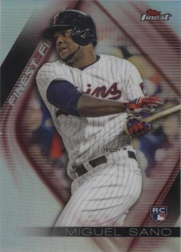 2016 Topps Finest - Miguel Sanó #FF-MS