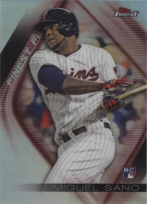 2016 Topps Finest - Miguel Sanó #FF-MS