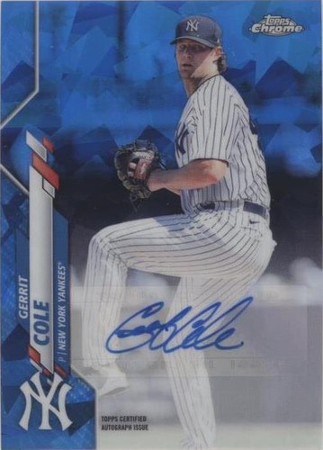 2020 Topps Chrome Update Series Sapphire Edition - Gerrit Cole #A-GC