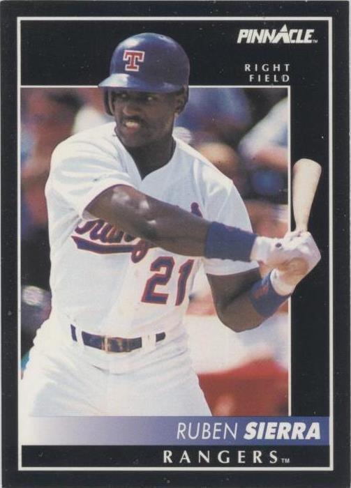 Pinnacle 1992 - Ruben Sierra #14
