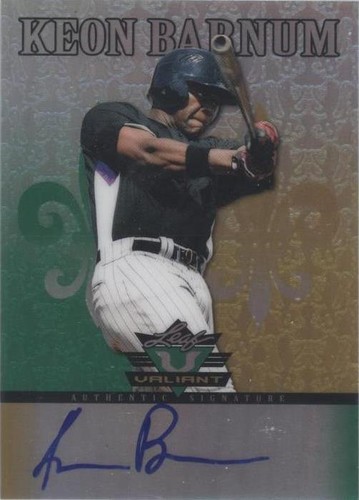 2012 Leaf Valiant - Keon Barnum #VA-KB1