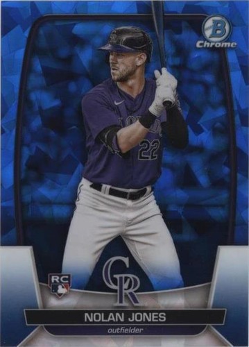 2023 Bowman Chrome Sapphire Edition - Nolan Jones #4