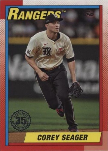 2025 Topps Series 1 - Corey Seager #T90-4