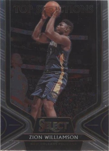 その他 Zion Williamson rc panini select psa10 ZION WILLIAMSON - 2019-20 PANINI SELECT - #199 - RED WAVE