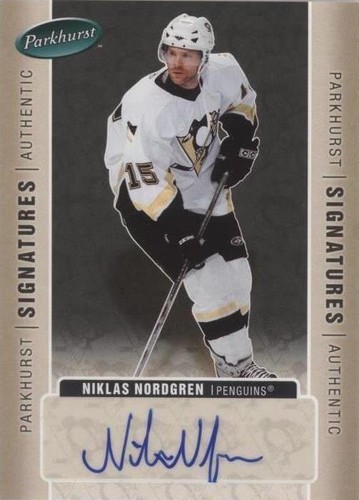 2005-06 Parkhurst - Niklas Nordgren #NN