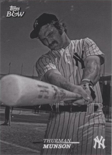2024 Topps Black & White - Thurman Munson #107