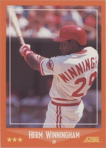 1988 Score Rookies & Traded - Herm Winningham #43T